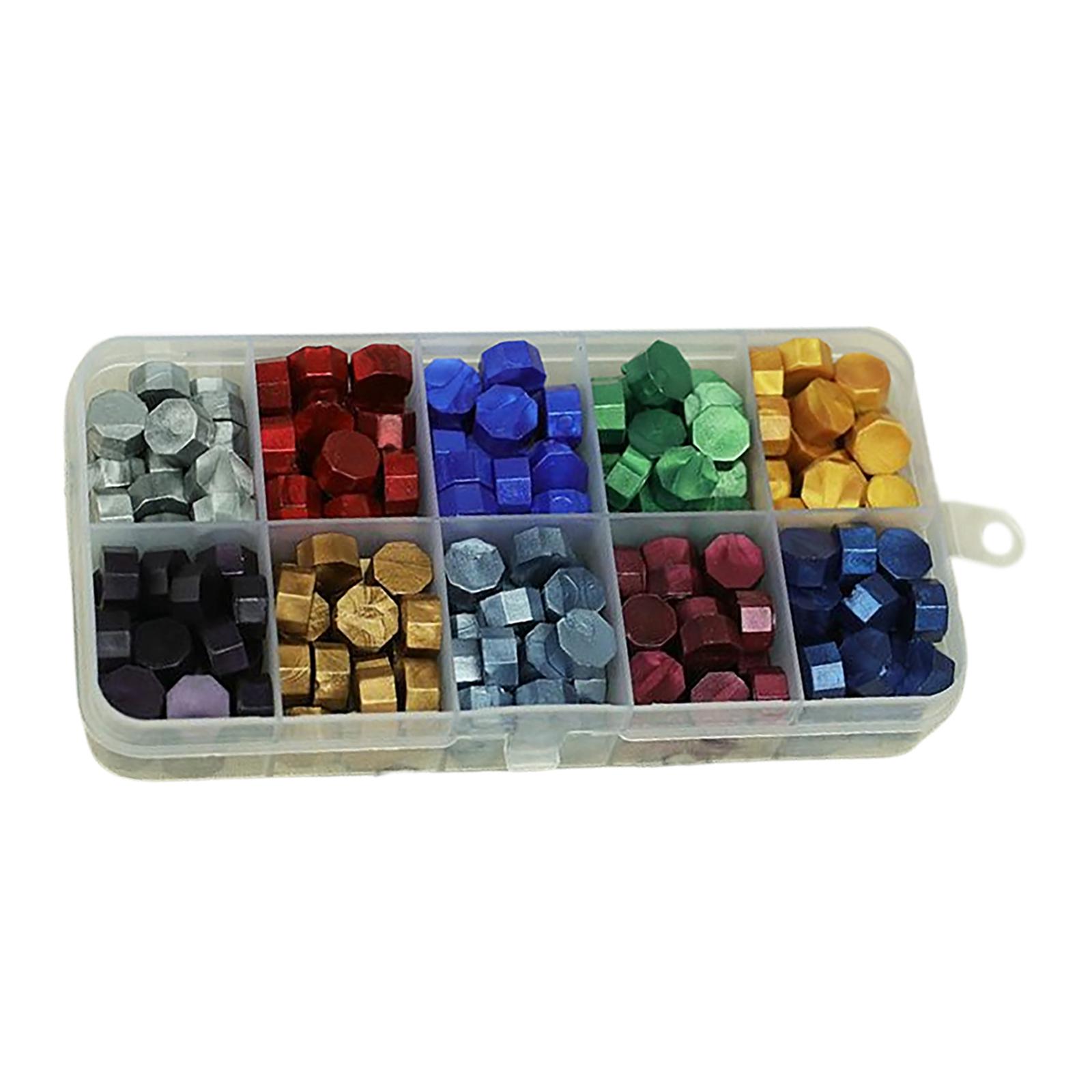 Wax Seal Letter Kit - Mühür Balmumu Boncukları Toplu Karışık Renkler
