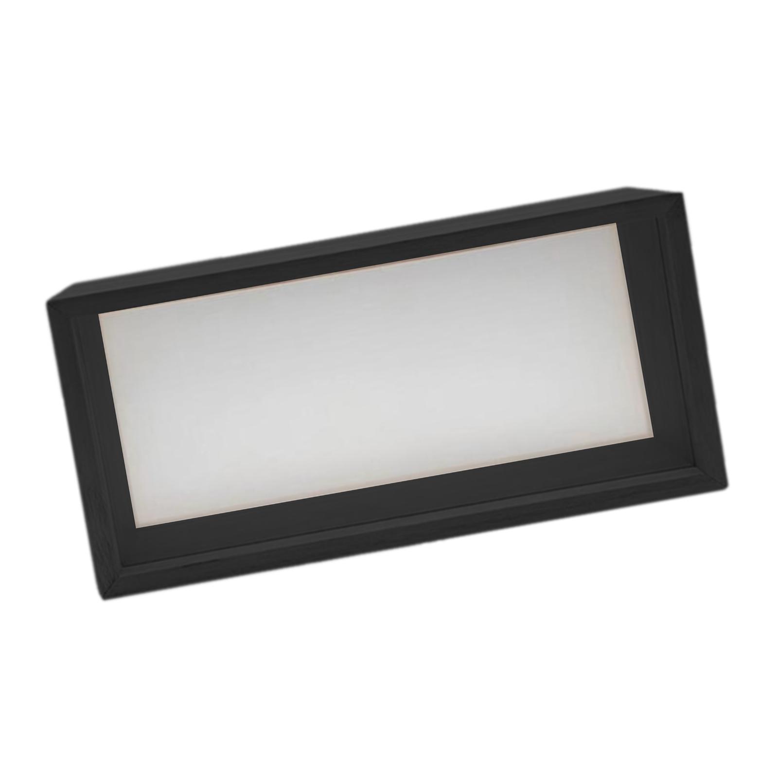 Engraved Wood Frame - Dekoratif Yüzen Gölge Kutulu Fotoğraf Çerçevesi