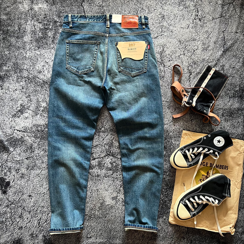 Levis Jeans 501 - 14OZ Kırmızı Kulak Amerikan Klasik kesim
