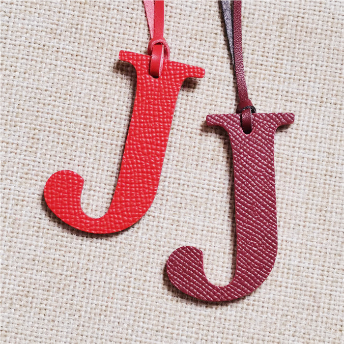 Monogram Keychain Leather - İngilizce H I J K L