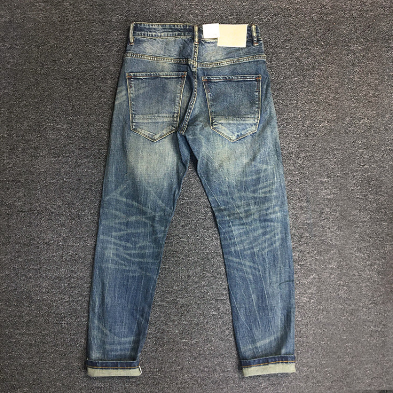 Levis Jeans 501 - Erkekler için 13oz mikro streç Denim
