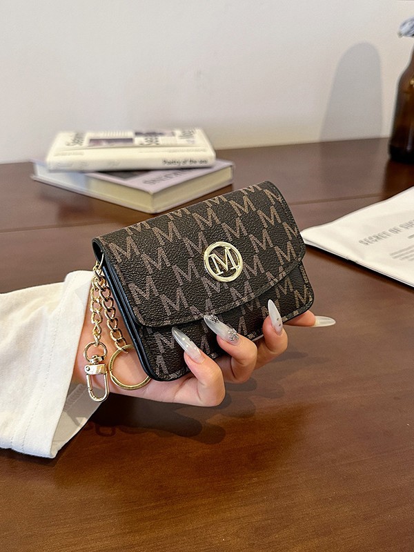 Retro Monogram Baskılı Suni De - Monogram Keychain Leather incelemesi ve fiyatı
