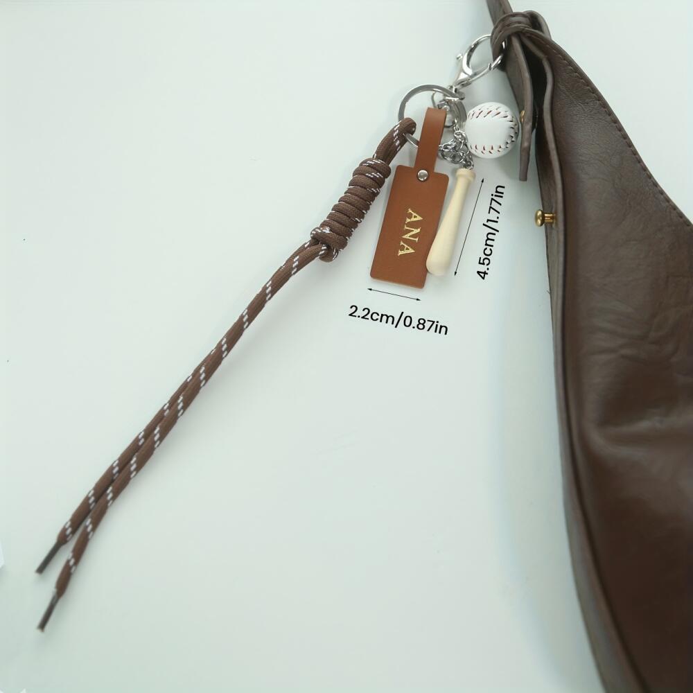 Kişiye Özel İsimli Spor Temalı - Monogram Keychain Leather incelemesi ve fiyatı
