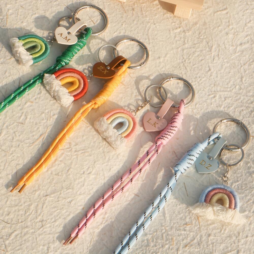 Kişiye Özel Baş Harfli Kalp De - Monogram Keychain Leather incelemesi ve fiyatı