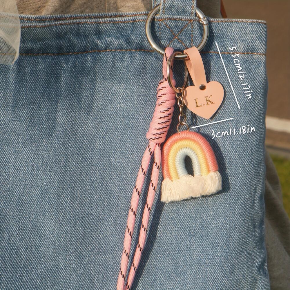 Kişiye Özel Baş Harfli Kalp De - Monogram Keychain Leather incelemesi ve fiyatı