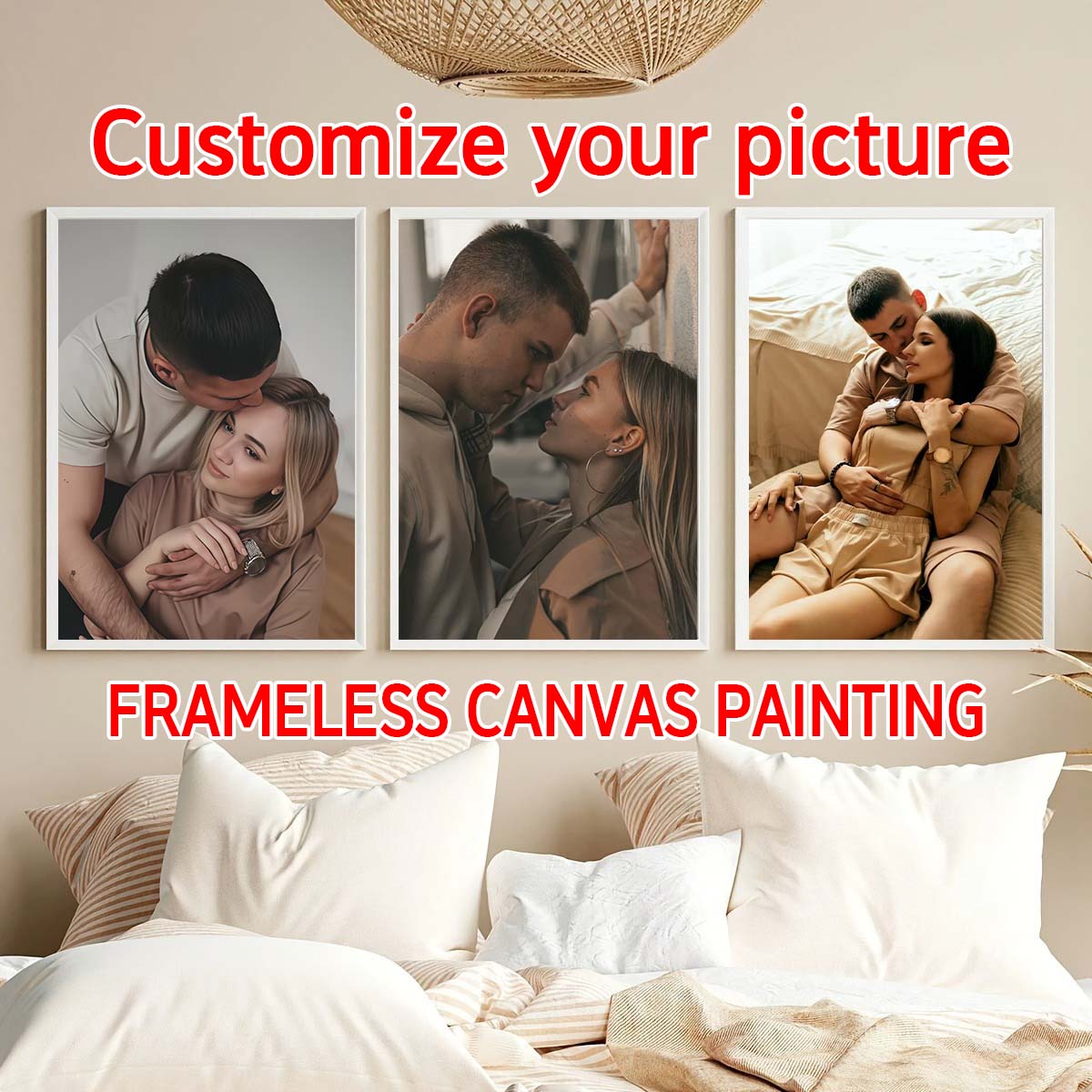 Triptik - 2D özel fotoğraf ahş - Engraved Wood Frame incelemesi ve fiyatı