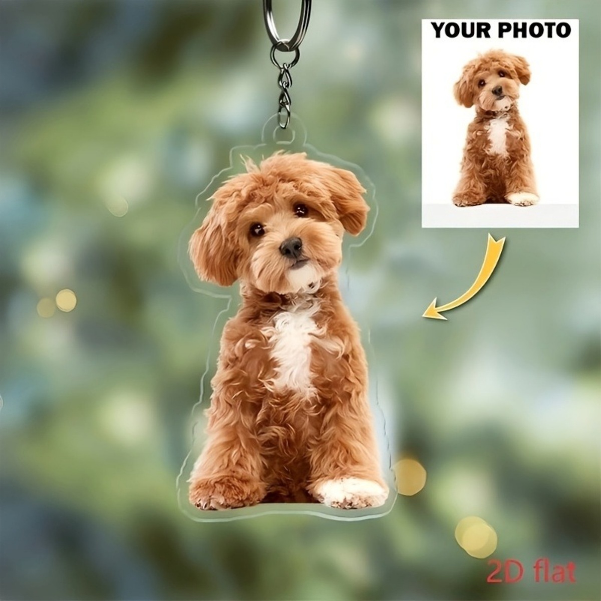 Kişiye Özel Fotoğraf Anahtarlı - Pet Portrait Custom incelemesi ve fiyatı